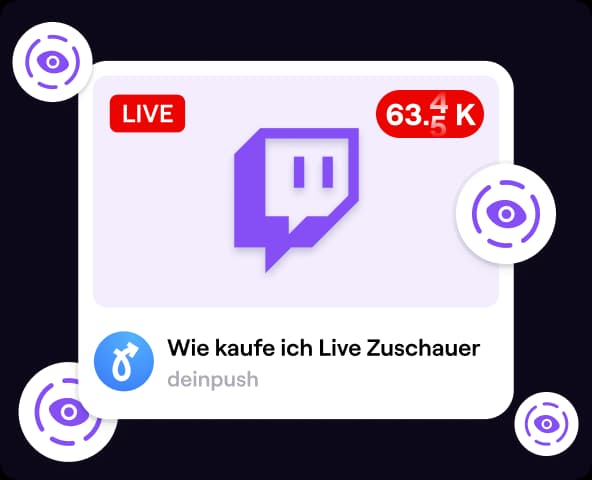 Twitch Live Zuschauer