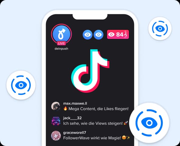 TikTok Live Zuschauer