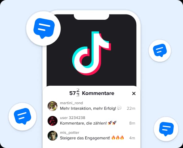 TikTok Kommentare